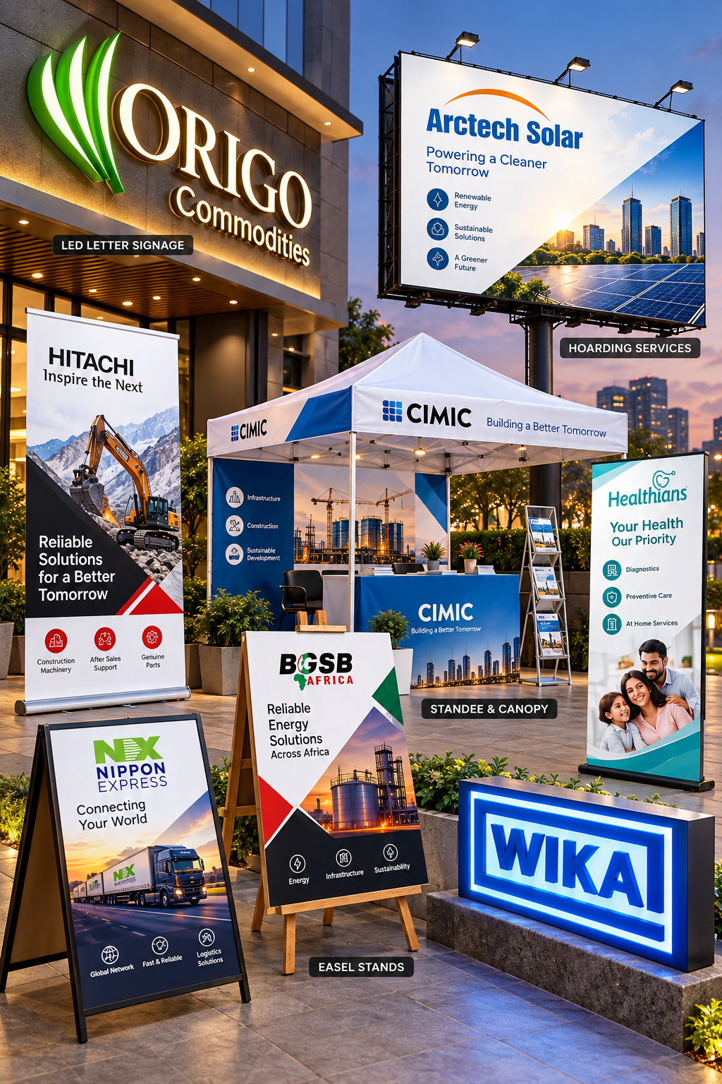 Outdoor Printing & Fabrication